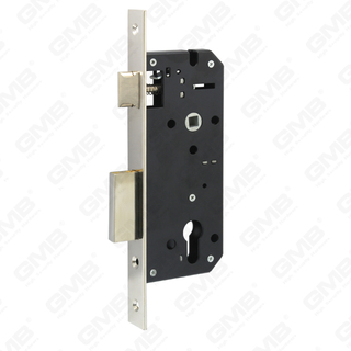 High Security Mortise Door lock Steel Brass deadbolt Zamak Brass latch cylinder hole Lock Body [945-11B]