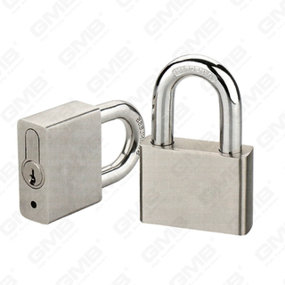 Square Brass Padlock with Interchangeable Cylinder (217)